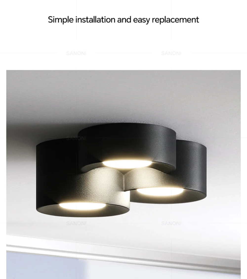Modern LED Ceiling Light Cylinder Ceiling Spotlight Sa59c0cbafb1140c1933d7c9e9b5e188f2
