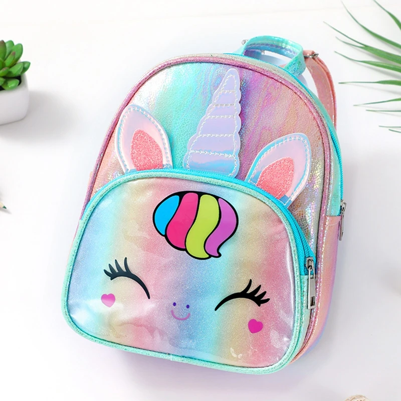 Unicorn Hologram Children Schoolbag