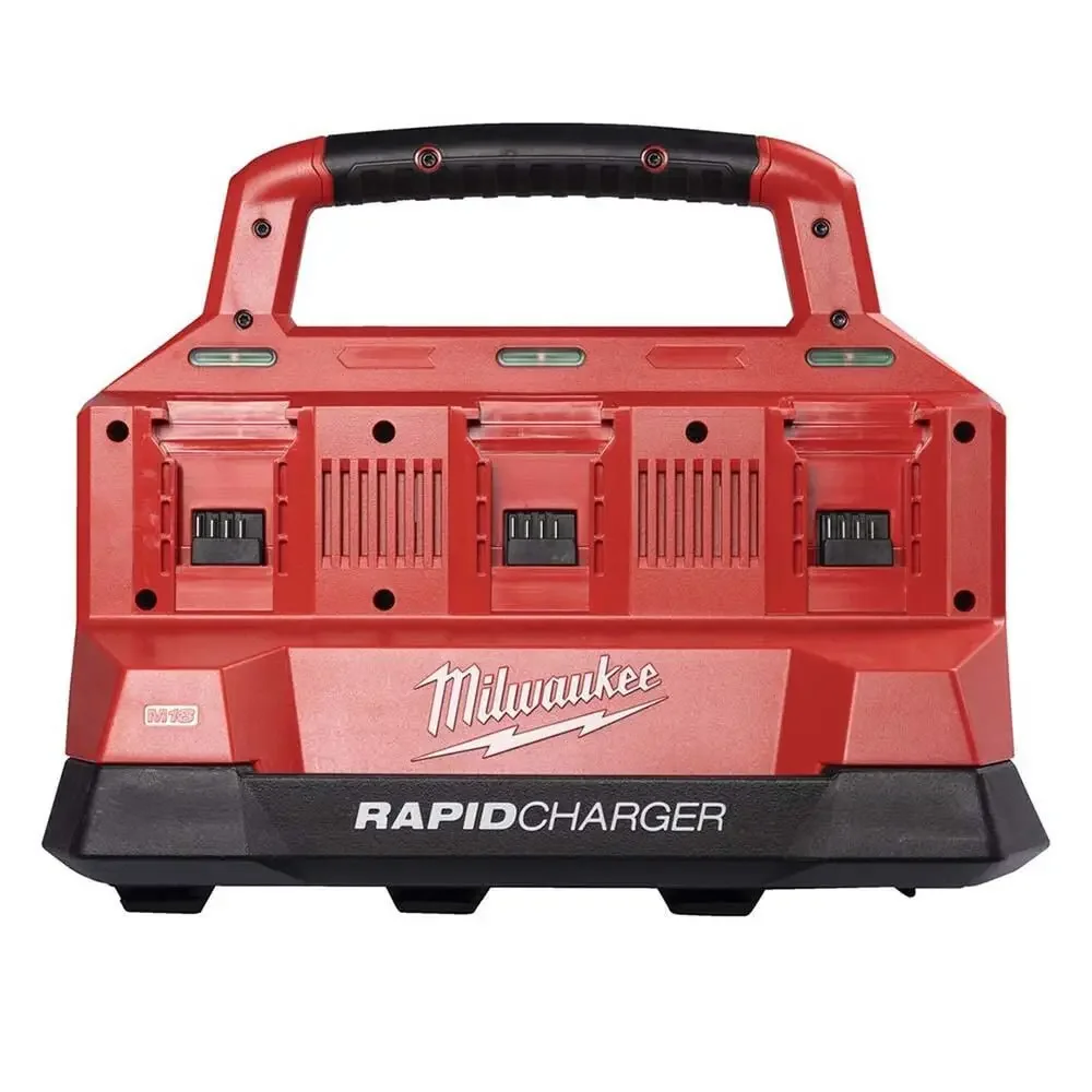 Milwaukee M18PC6 M18 PACKOUT Six Bay Rapid Charger 240