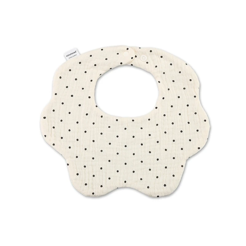 Bavoir bébé pur coton infantile filles garçons apaiser accessoires fournitures pour maison chambre Restaurant manger