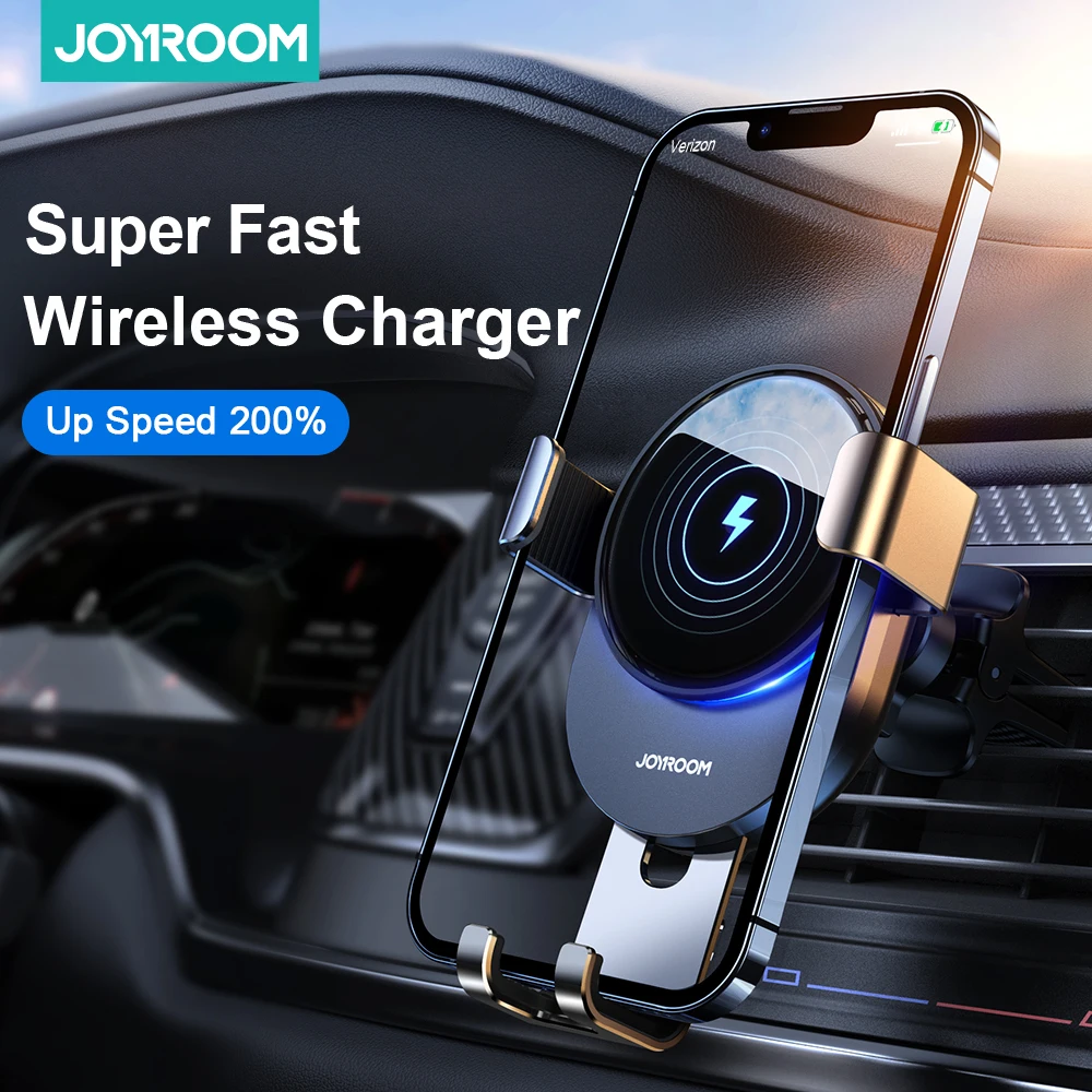 

Joyroom 15W Car Phone Holder Intelligent Infrared for Air Vent Wireless Charger Mount Car Charger For iPhone Xiaomi