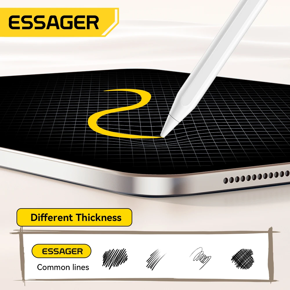Essager Magnetic Precision Stylus Pen with USB-C Charging