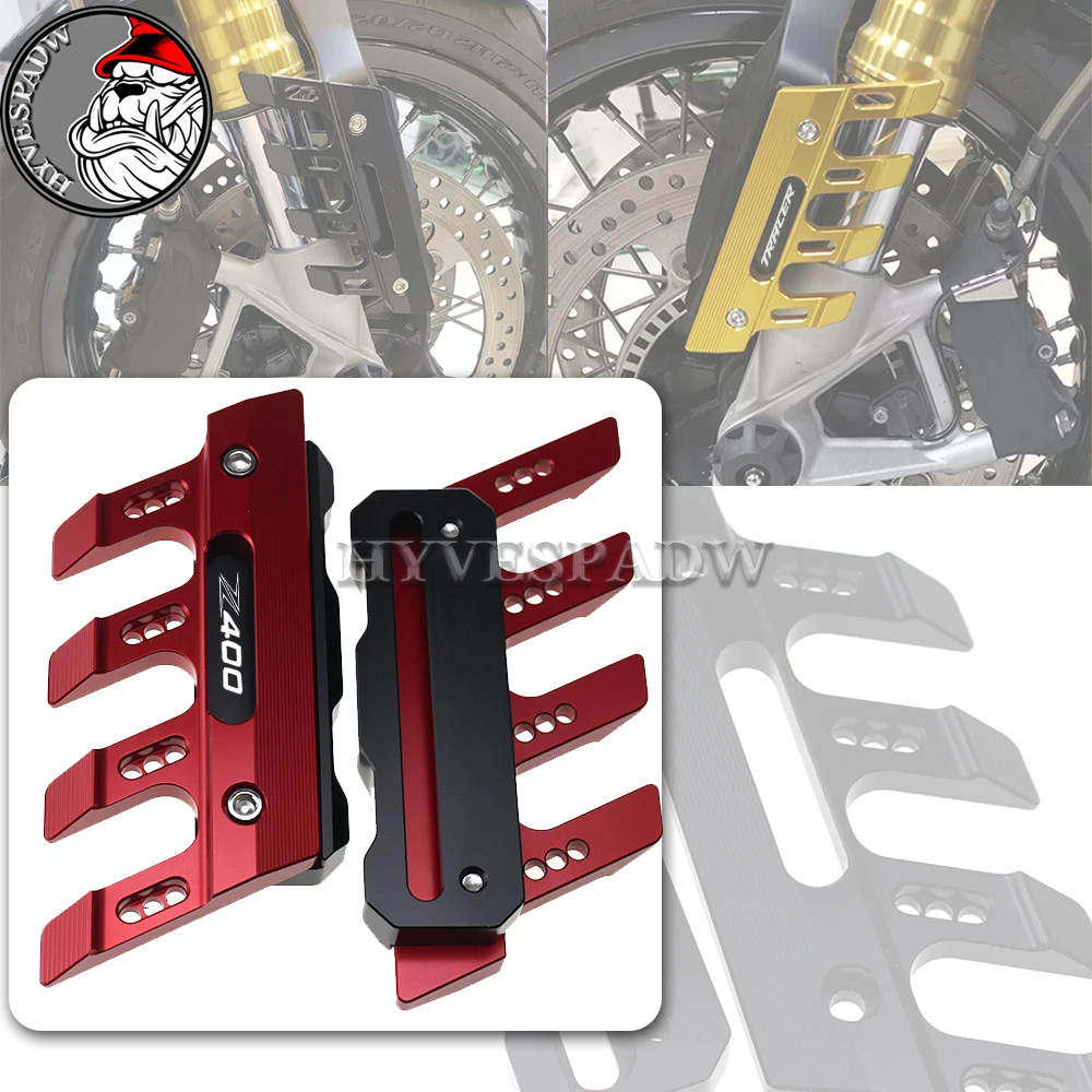 

Аксессуары для мотоциклов Kawasaki Z400 Z 400 CNC, брызговик, Боковой защитный блок, переднее крыло, противоударный слайдер