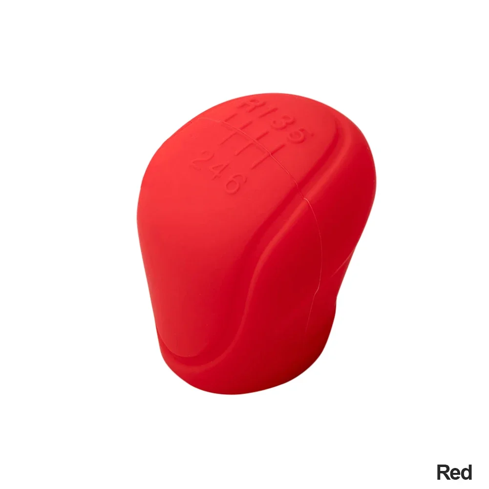 Silicone Non-Slip Gear Shift Knob Cover for Car Interior Protection