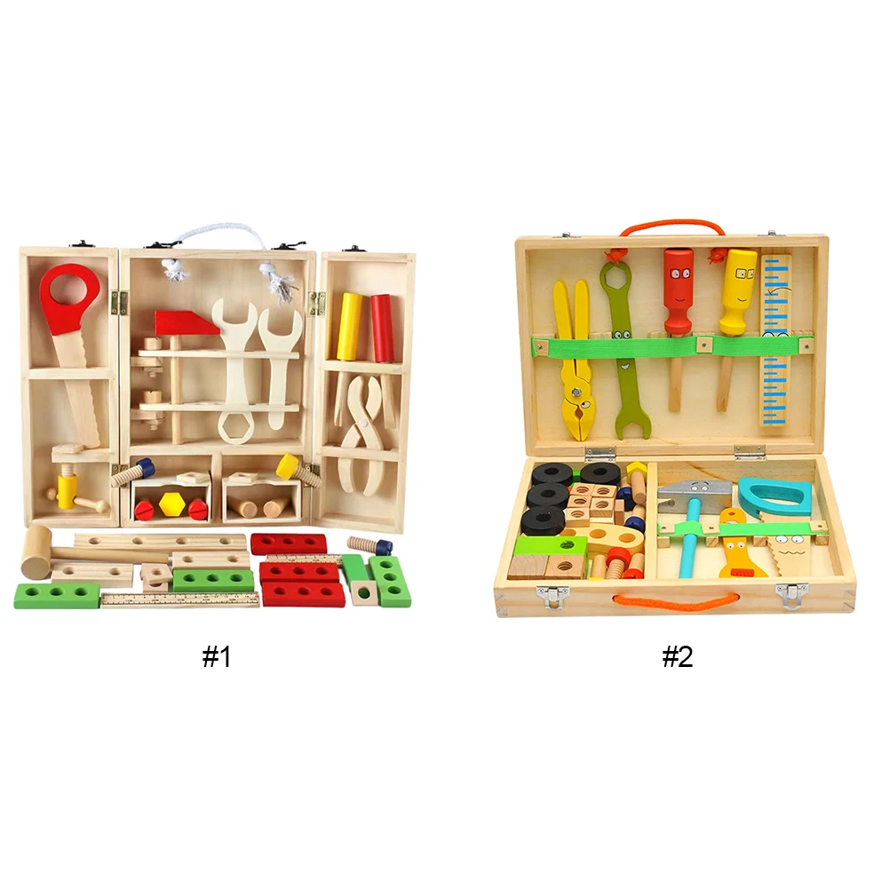 Kids Wooden Toolbox