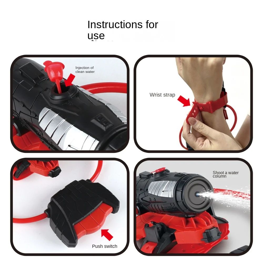 Shooters Toy Water Guns Glove Squirt Guns Water Fighting Toy for Kids Adults Swimming Pool Toys