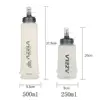 250/500ml Summer Folding Sport Water Bottle Lightweight Running Water Cup Portable Camping Soft Water Bag Outdoors 6