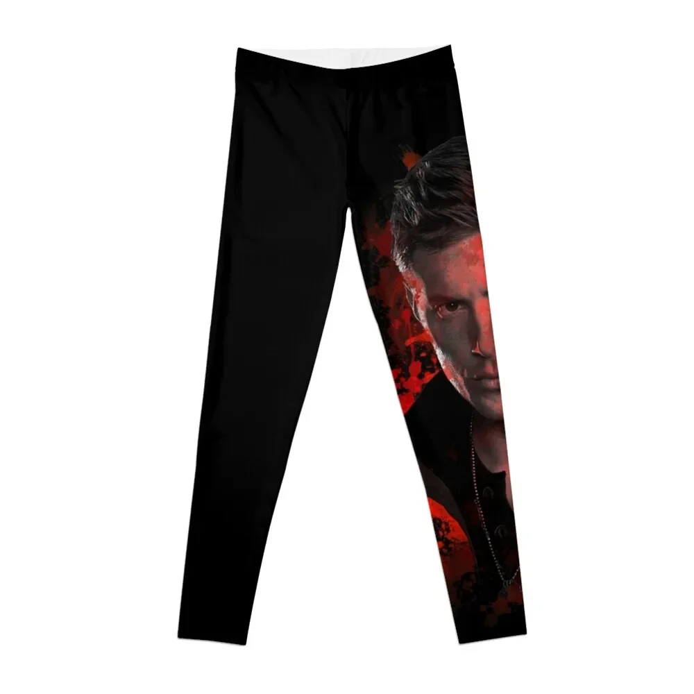 

Splatter Dean Winchester Leggings for physical Training pants sports woman gym Womens Leggings