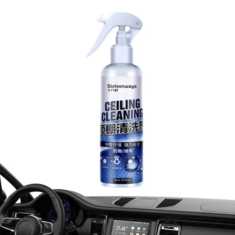 

Car Headliner Cleaner 256ml Foam Cleaner For Car Super Cleaner Effective Car Interior Cleaner Leather Car Seat Cleaner Stain