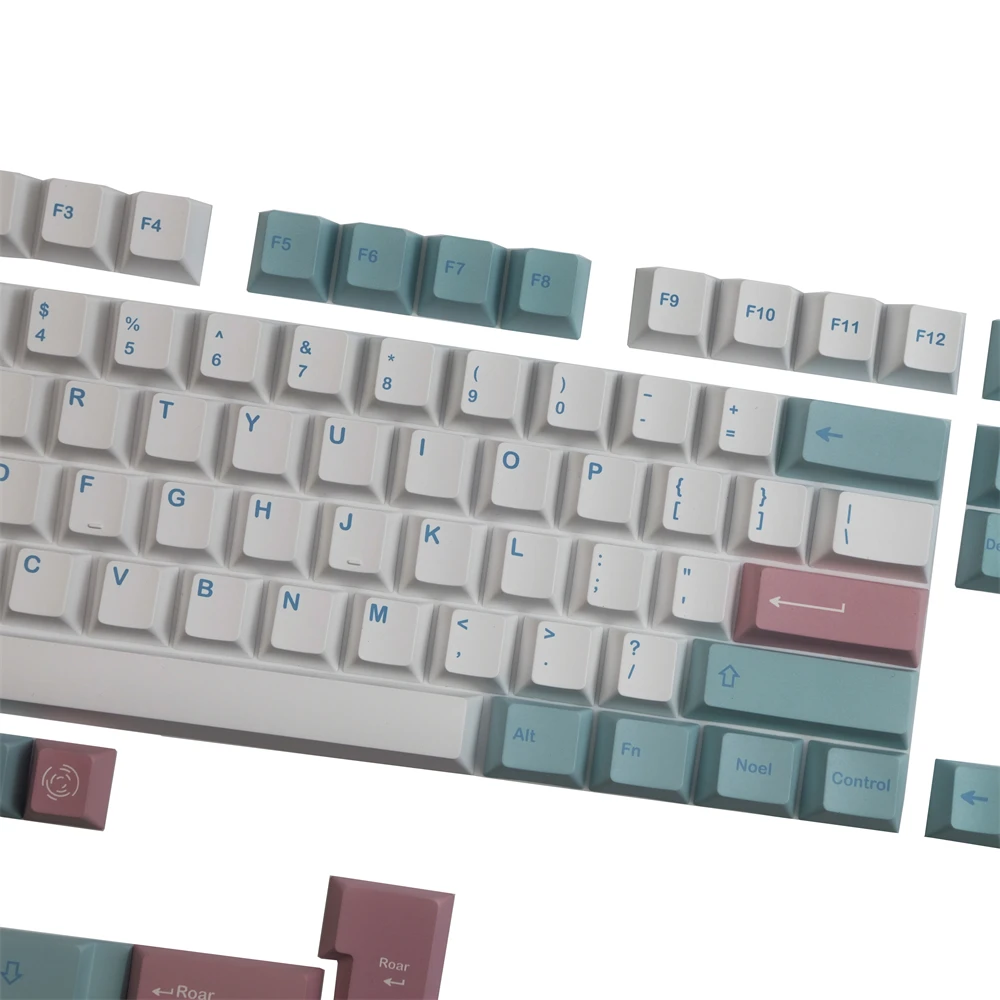 Gmk Noel Keycaps Conjunto Teclado Mecânico Keycap Cereja Perfil Dye-sublimação Compatível Gk61 64 68 84 87 96 104 108 - Imagem 5