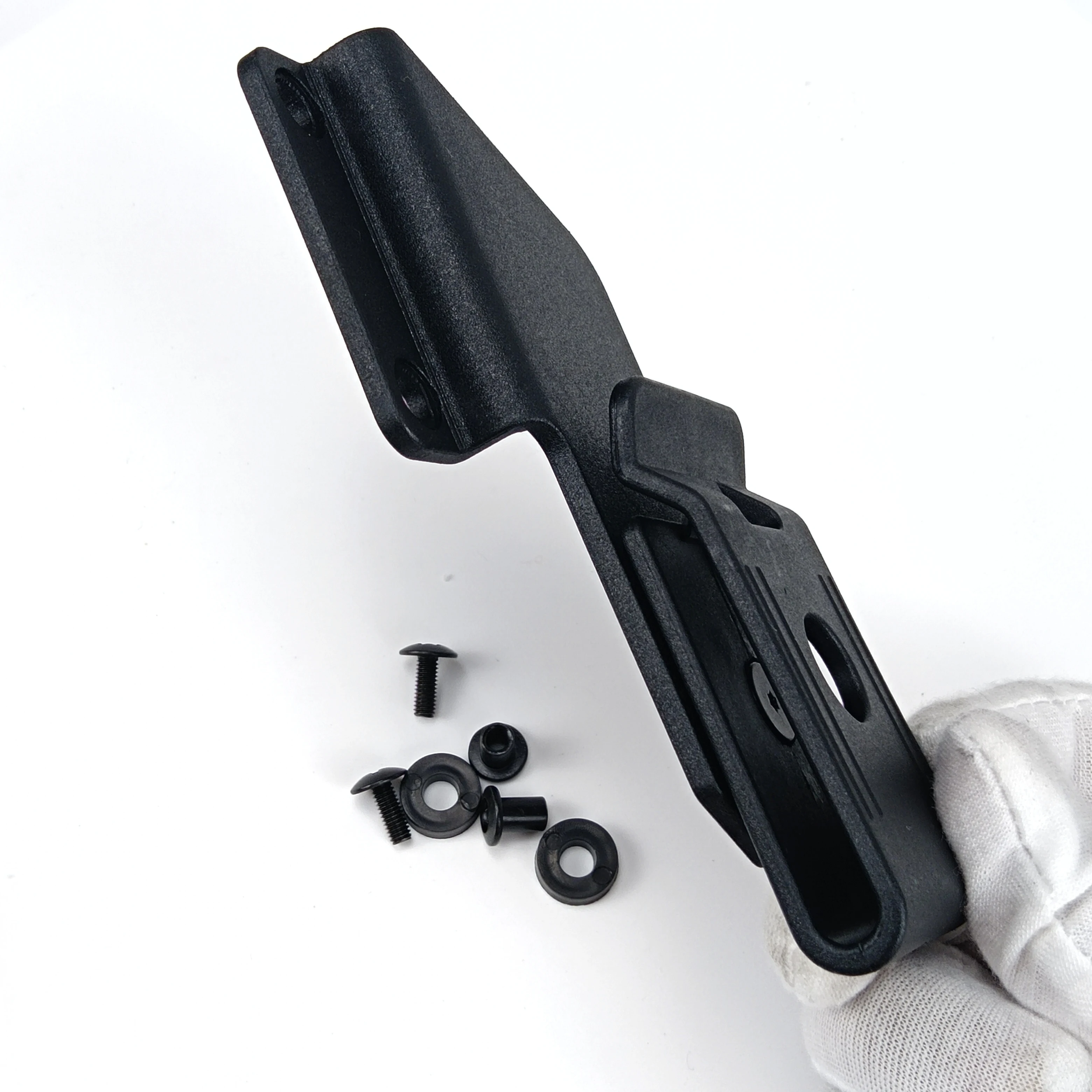 1piece Rotatable KYDEX Sheath Waist Clip Scabbard Clip Sheath Accessories Outdoors Carry KYDEX Sheath Tool with Two Set Screws