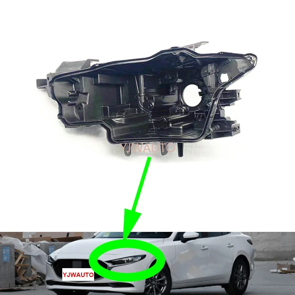 

Налобный фонарь для Mazda3 Axela 2019-2021, налобный фонарь, база, заднее основание, замена, автомобильный держатель передней лампы, Задняя опора