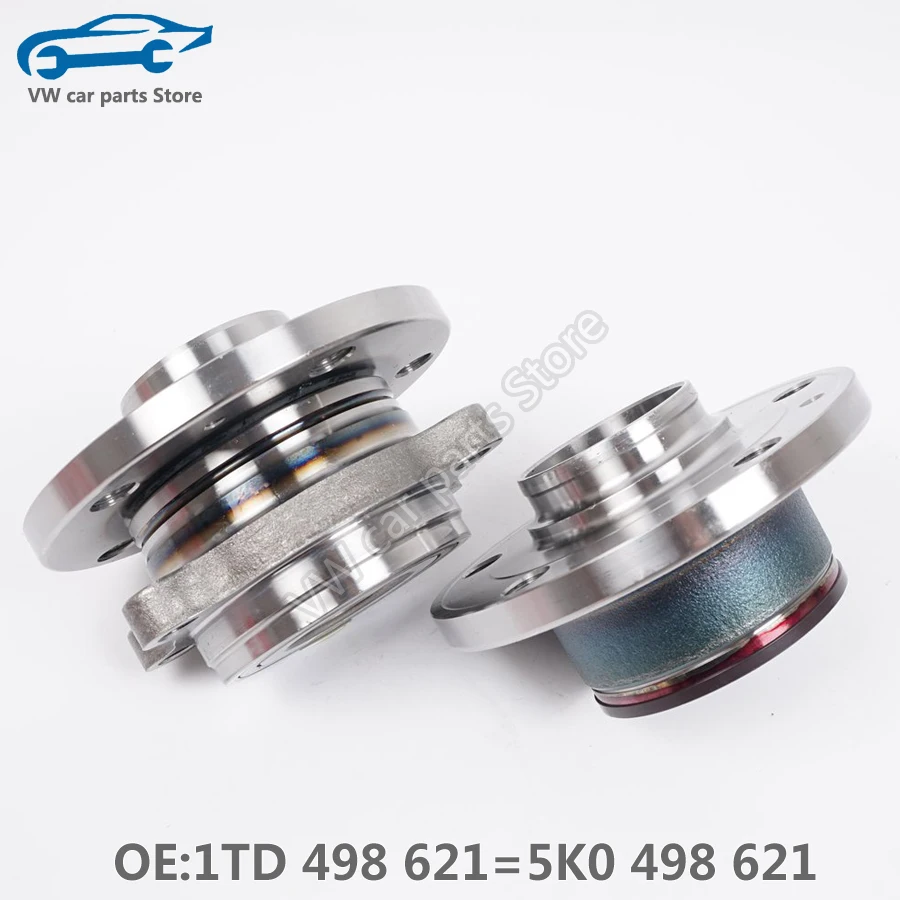 5K0498621 1CPS Front Wheel Hub Bearing Assembly For VW PQ35 Golf MK5 MK6 Jetta GTI Scirocco Tiguan EOS Passat B7 CC 1T0 498 621