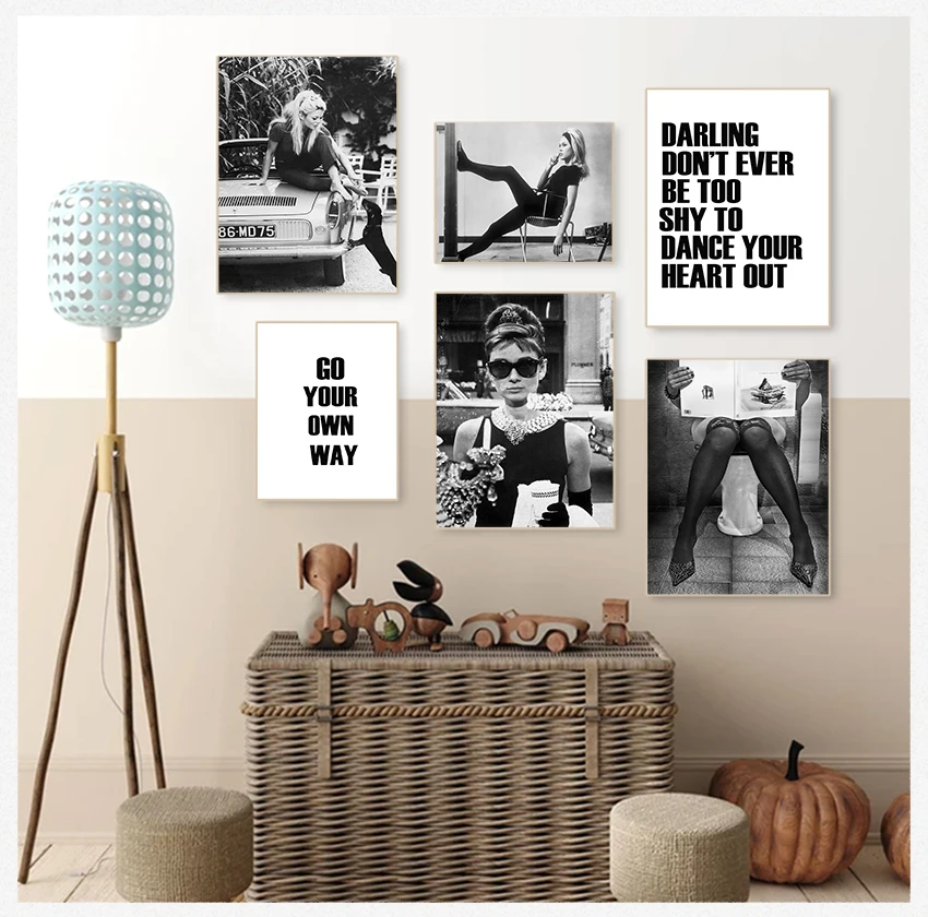 

Настенные картины со звездами для гостиной, Декор, настенное искусство, Картина на холсте, скандинавские s и принты фильмов