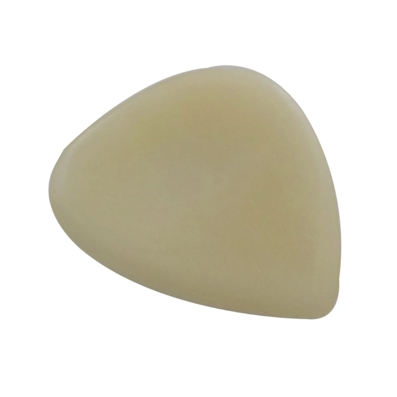1Pc Guitar Picks 30x33mm Solid Color Ox Bone Guitar Picks Plectrums For Bass Electric Guitar Acoustic Guitars guitar picks
