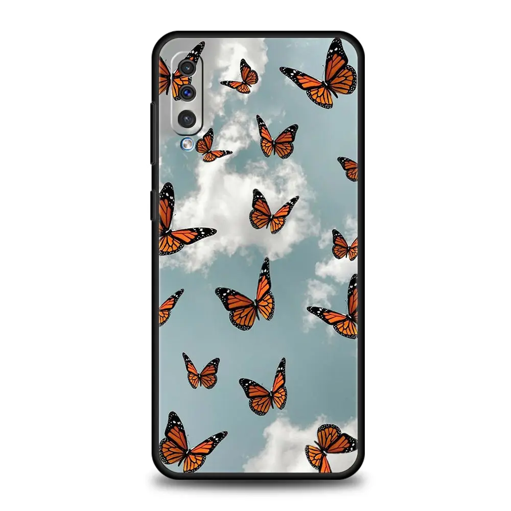 Butterfly Soft Silicone Phone Case Cover