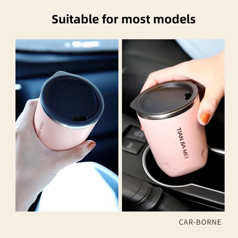 Stainless Steel Thermal Coffee Mug Leak Proof Travel Cup
