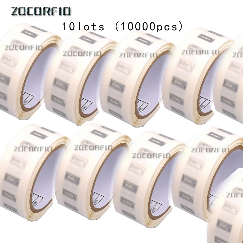 

DHL FreeShipping 10000pcs NFC Tags Sticker 13.56MHz ISO14443A N-tag 213 NFC Stickers Universal Lable