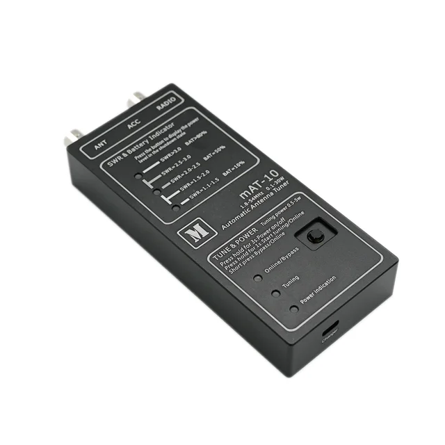 TUNER DANGER AUTOMATIC MAT-10 QRP Antenna Tuner Automatic TUNER DANGER AUTOMATIC MAT-10 QRP Antenna Tuner Automatic