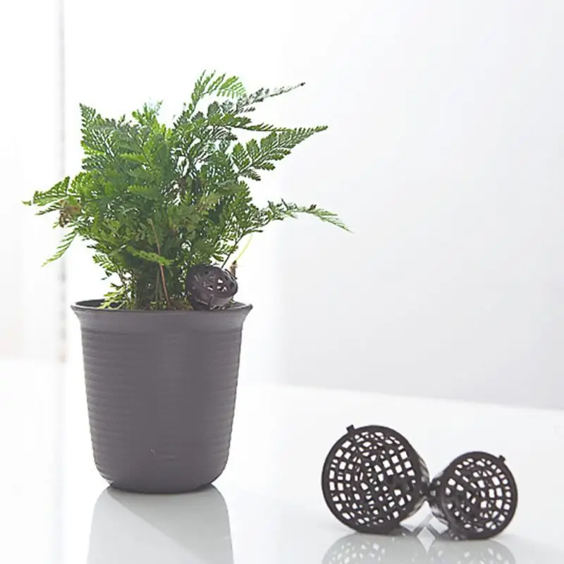100 Pcs/pack Plant Fertilizer Baskets With Lid Cultivate Park Root Nursery Pots Bonsai Agriculture Aquarium Porta 4