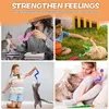 Caterpillar Automatic Jumping Ball Cat Interactive Toy Balls Elastic Luminous Ball for Cat Dog Playing Toy Reusable Pet Supplies 6