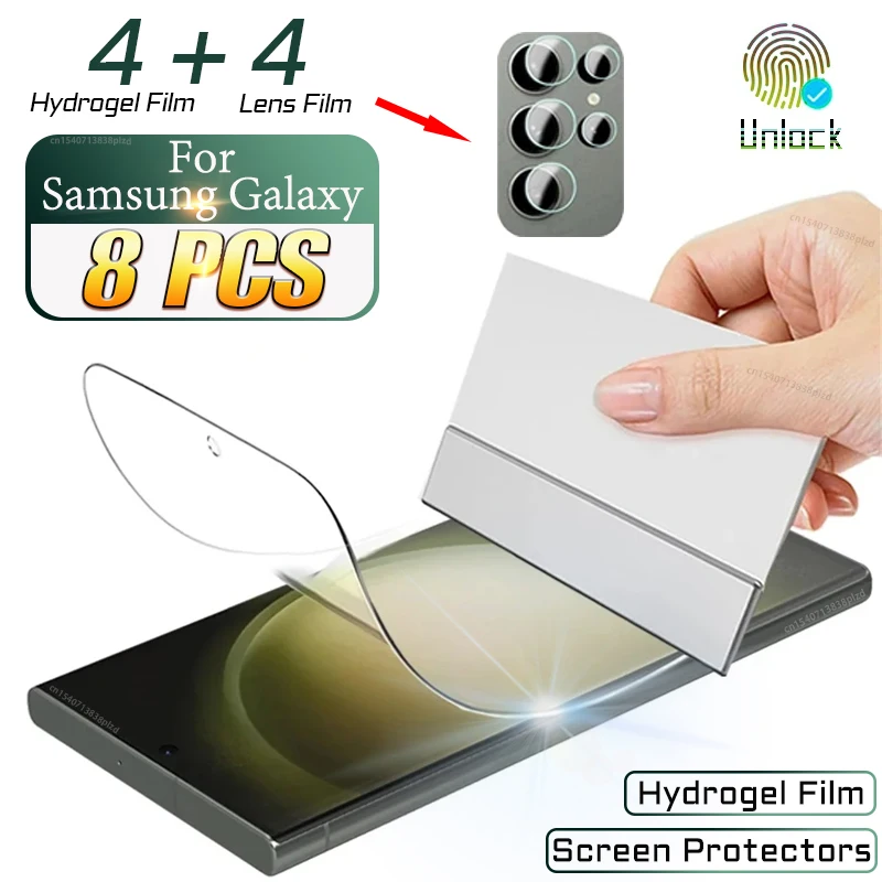 Pro Samsung galaxy S24 S23 S22 uitra plus obrazovka chrániče pro S21 S20 fehu S10 lite nota 20 10 S10E S23FE 5G S 23 kamera filmovat