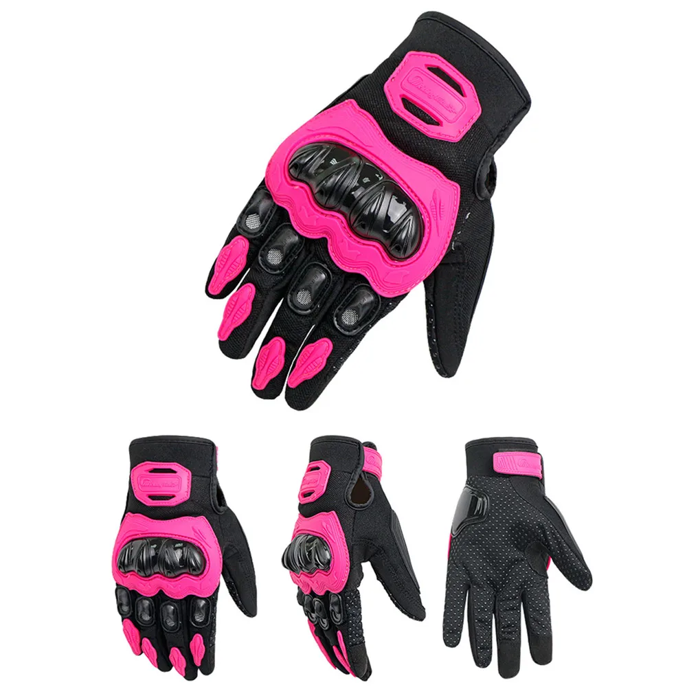 Cycling Gloves Women Motorcycle Protective Breathable Mitts Bike Riding Outdoor Driving Hiking Hunting Training MCS-21