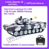 COOLBANK Henglong 3889-1 1/16 Scale German Leopard 2A6 Military Tank Model Battle RC Tank 2.4Ghz RC Tanks Hobby Gifts Customize 1