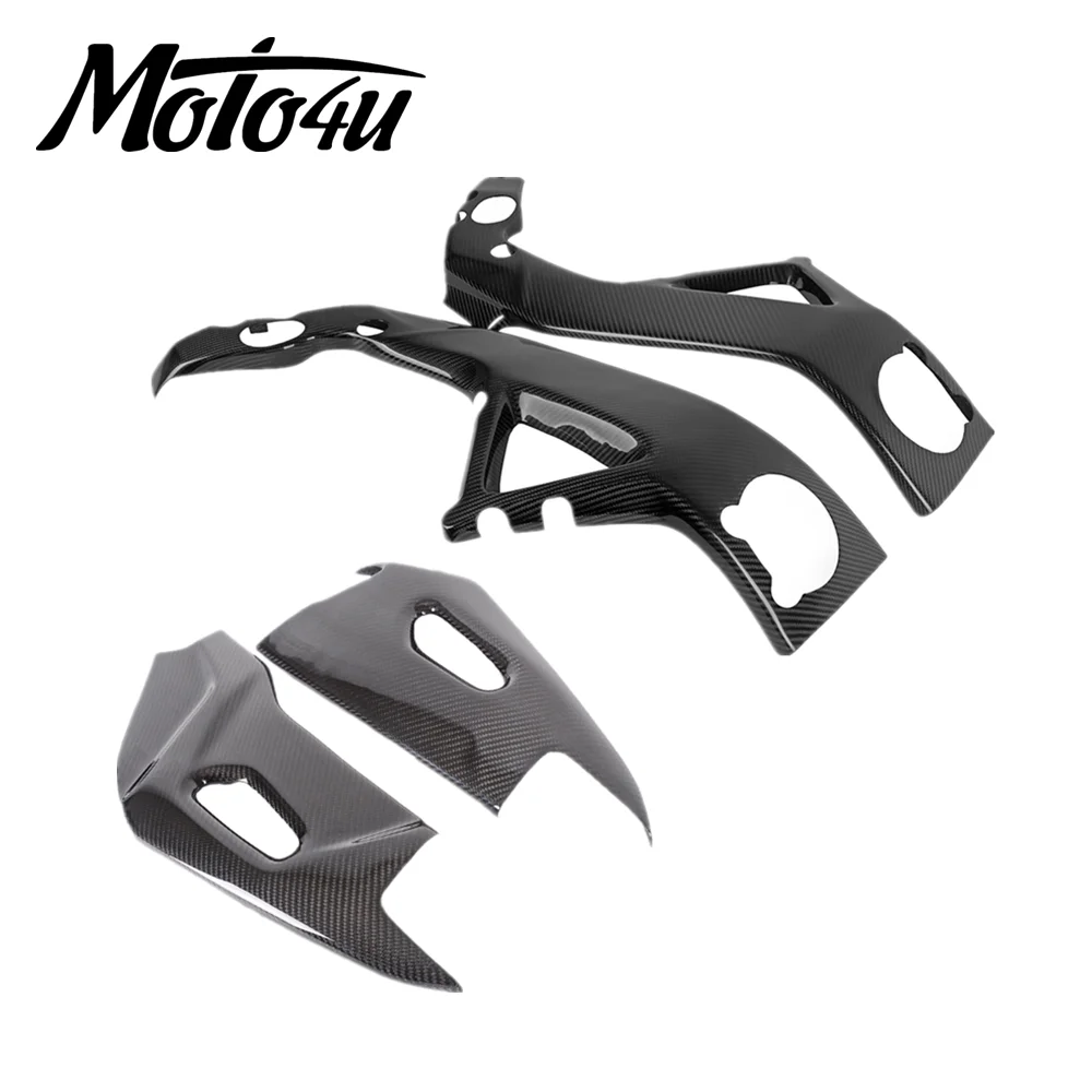 Carbon Fiber Motorcycle Frame Cover And Swing Arm Cover For Aprilia