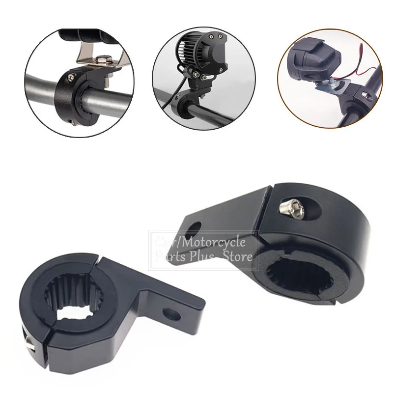 Car Motorcycle Headlight Clamps Brackets Tube Clamp Kit For Motorcycle