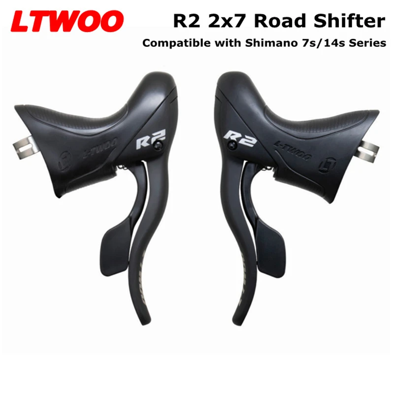 

LTWOO R2/R3/R5/R7/R9 Road Bicycle 2×7/8/9/10/11-speed Dual Control Lever EIEIO Shifter Brake Levers For SHIMANO Bike Parts