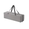 Portable Crib Baby Playpen with Mattress and Carry Bag Grey 6