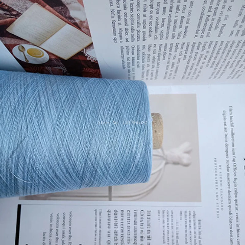 500g/ Roll Mulberry Silk Thread Summer Crochet Silk Thread DIY Handwork Woven Summertime Sunscreen Clothing/cape Raw Materials 4