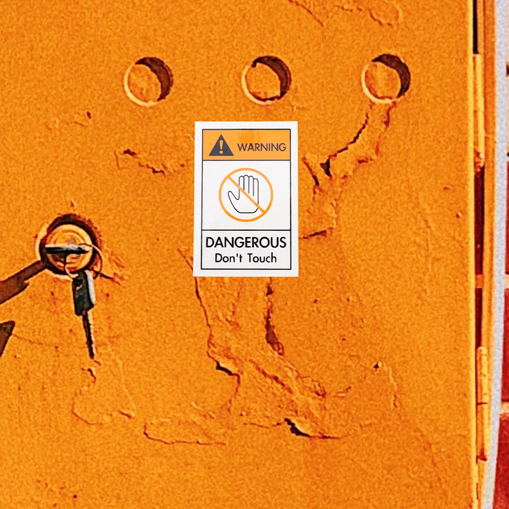 Рисунок 2 - Наклейки с надписью «Do Not Touch»