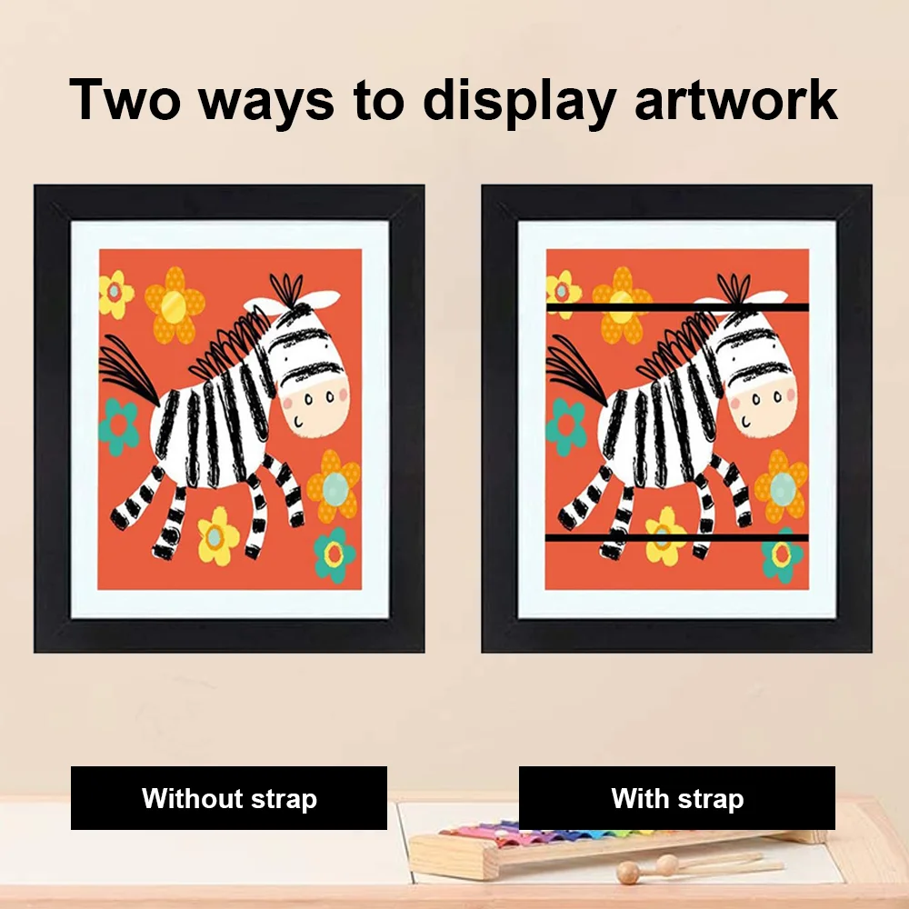 1/2PCS A4 Art Display Frame Kids Frames Photo Picture Crafts Drawing Storage Gifts