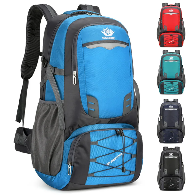 

Large Capacity 60L Outdoor Rucksack Men Women's Multifunctional Climbing Camping Sports Backpack Waterproof Hiking Travel Bag