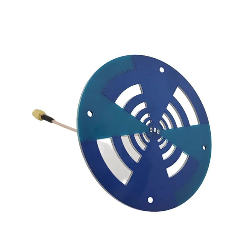 ABSY 2X UWB 안테나 550Mhz-7Ghz 로그주기적 전방향성 안테나 915RFID SMA 수형 커넥터가 있는 고이득 안테나