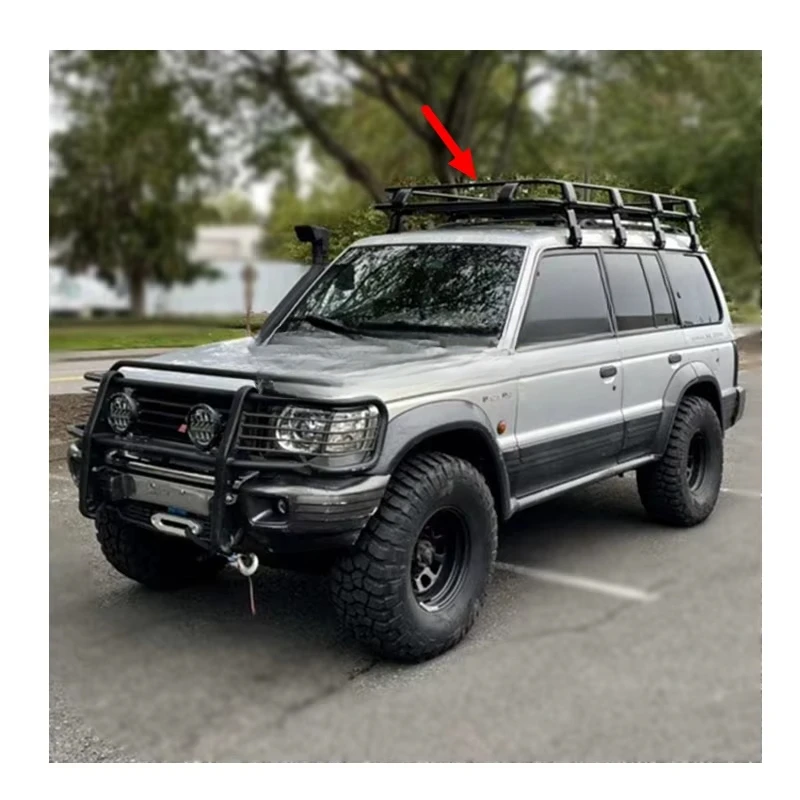 Car Top Roof Rack 4x4 for Pajero Montero V31 V33 V6 V73 Off Road Accessories Steel Rackcustom