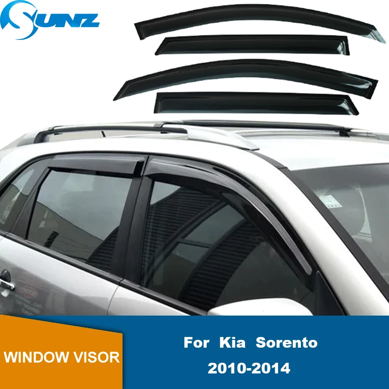 SideWindowDeflectorsForKiaSorento20102011201220132014Auto
