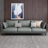 PU Leather Waterproof Sofa Seat Covers Pure Colour Sofa Cushion Slipcovers Protector for Living Room Office Sofa Cover Removable 5