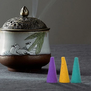 Colorful Fragrance Incense Cones Set 1