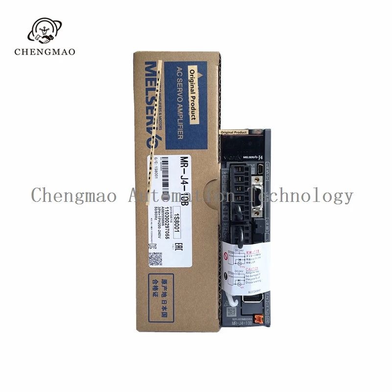 Original PLC Servo Motor Driver MR-J4-10B MR-J4-20B MR-J4-40B MR-J4-60B MR-J4-70B MR-J4-100B MR-J4-200B MR-J4-350B-RJ020