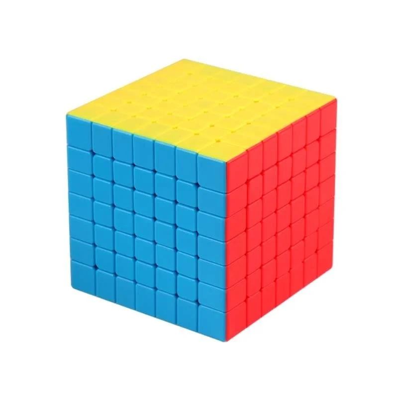 Moyu MFJS Meilong 7 7X7 Magic Speed Cube Stickerless Professional Fidget Toys MEILONG 7 Cubo Magico Puzzle 4