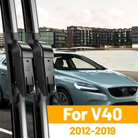 LHD Front Wiper Blades For Volvo V40 2012-2016 Cross Country T3 RDesign Momentum Windshield Windscreen Window Part 2015 2014 1