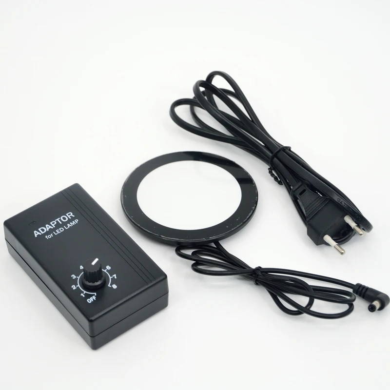 Piastra Circolare A Led Per Microscopio Sorgente Luminosa Inferiore Circolare Dia 95Mm Lampada Base Microscopio