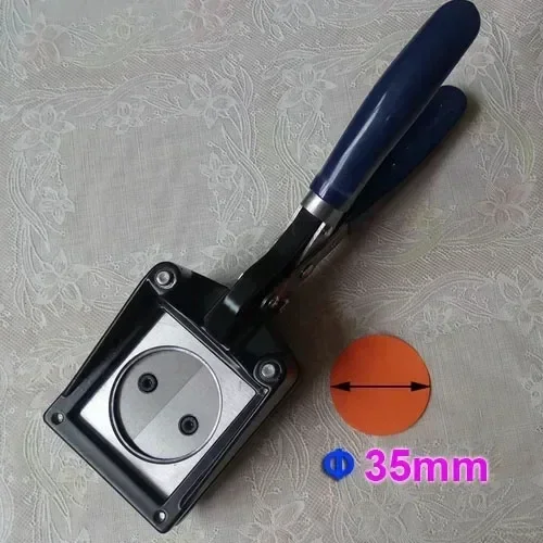 Handheld Manual Die Cutter Passport Paper Graphic Photo ID 25mm 32mm 35MM 37mm 44mm 48mm