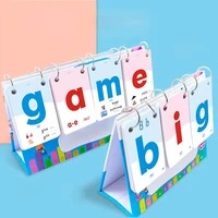 Kids Phonics Flashcards Spelling Words Desktop Calendar English Learnning Spelling Flip Cards Educational Vocabulary Toys 1
