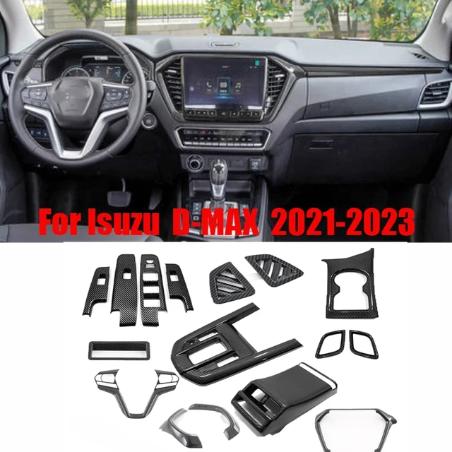 For Isuzu D Max D-max Dmax 2021-2023 Carbonfiber Window Lift Button Switch  Panel Gear Shift Panle Cover Interior Accessories - Chromium Styling -  AliExpress