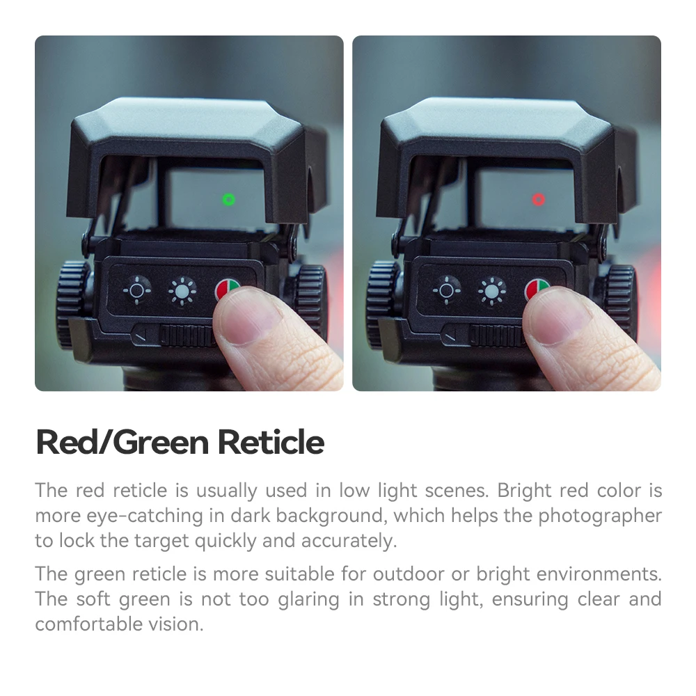 Camera Viewfinder Accessories TTArtisan Dot sight For Telephoto Wildlife Sports Photography For Sony Fuji Canon Lumix Nikon D610 D750 D810 D850 Z6 Z7 camera