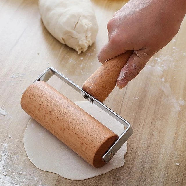 New 1 Pcs Wooden Rolling Pin Pastry Cookie Pizza Roller Kitchen Utensils  Pastry Pizza Fondant Bakers Baking Tool Kitchen Gadget - AliExpress